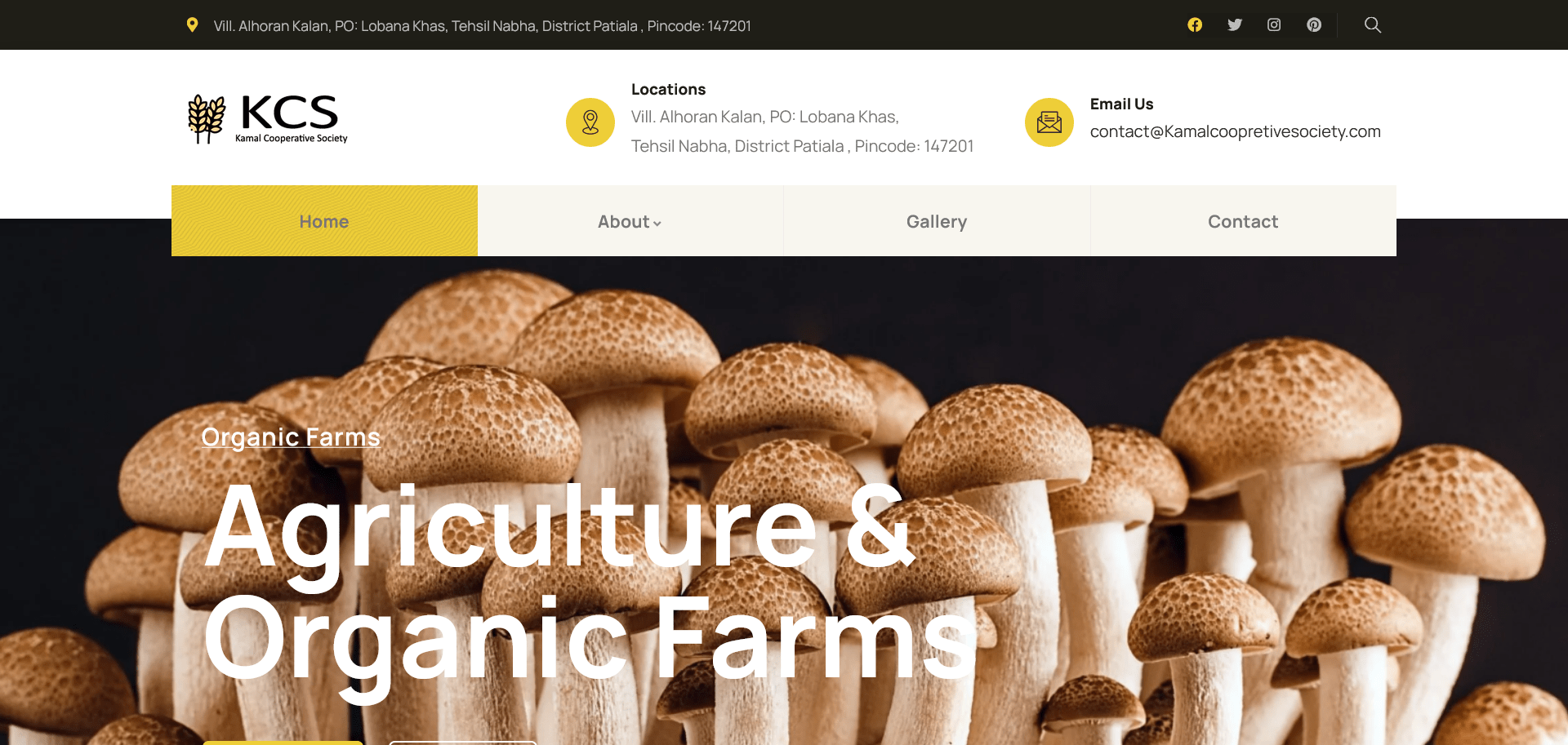 Kamalcoopretivesociety website screenshot